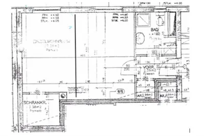 Neilreichgasse, 39 m2 Neubau, 2 Zimmer, Komplettküche, Duschbad, Parketten, 1. Liftstock – Bild 3