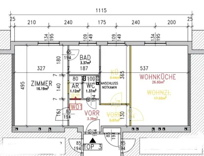 2-Zimmer-Wohnung kaufen in Wien – 52 m², € 299.500 – Bild 43 von 43