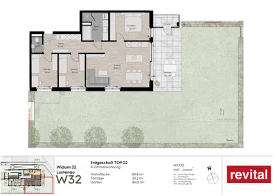 4-Zimmer-Wohnung kaufen in Dornbirn – 85 m², € 673.500 – Bild 6 von 11