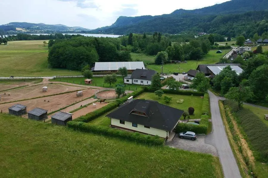 Malerischer Bungalow in sonniger Ruhelage mit Blick auf den Hafnersee - Widok 3