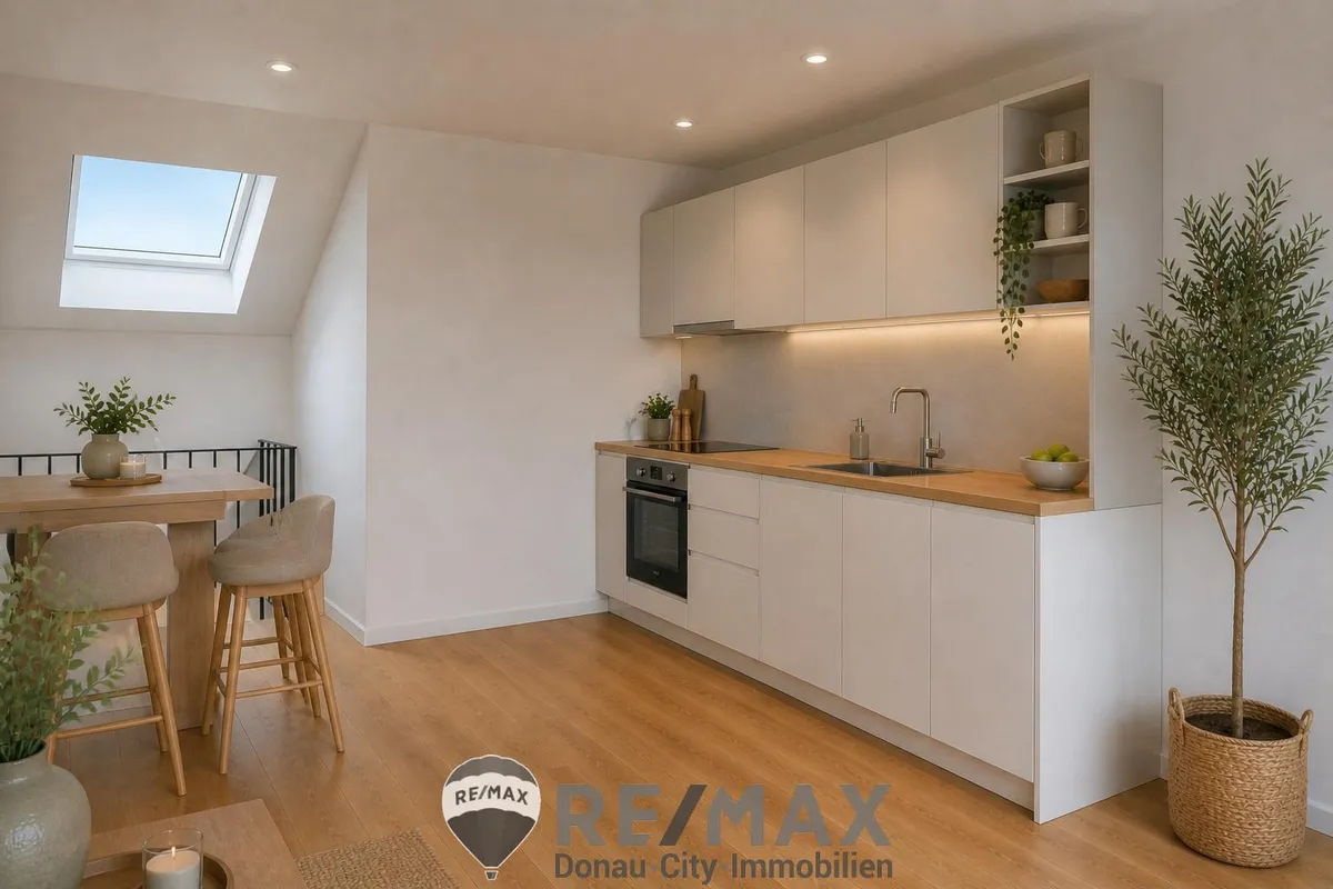 "100 % Dachterrassen-Vibes - 3 Zimmer!" - Ansicht 3