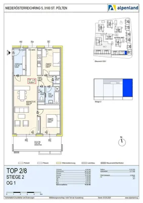 3-Zimmer-Wohnung mieten in Sankt Pölten – 78,66 m², € 850 – Bild 9 von 9
