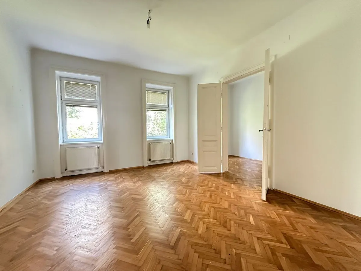3,5 Zimmer mit großem Balkon warten auf Sie - Stilvolles Altbaujuwel in Bestlage von Währing! - Widok 2