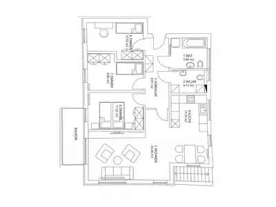 4-Zimmer-Wohnung kaufen in Graz – 88 m², € 340.000 – Bild 18 von 18
