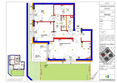 3-Zimmer-Wohnung mieten in Linz Land – 72,29 m², € 858 – Bild 3 von 3