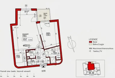2-Zimmer-Wohnung mieten in Wien – 47,91 m², € 1.080 – Bild 30 von 30