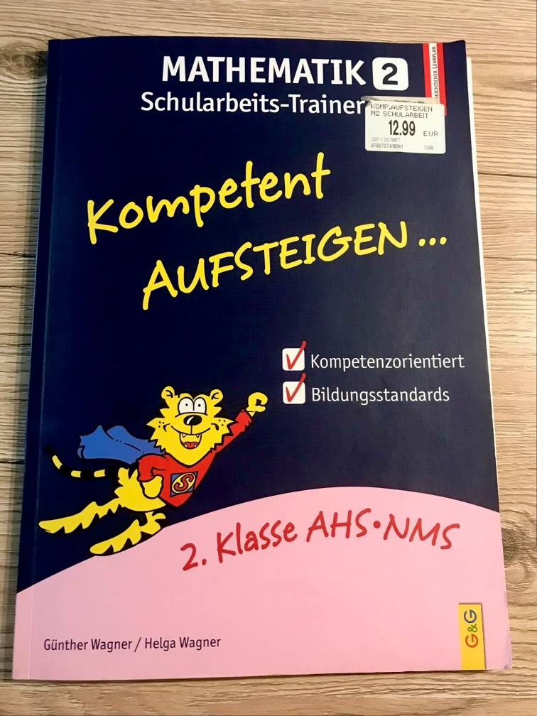 Kompetent Aufsteigen MATHEMATIK 2 Schularbeits-Trainer, neu