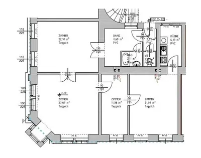 4-Zimmer-Wohnung kaufen in Wien – 110,04 m², € 169.000 – Bild 9 von 10