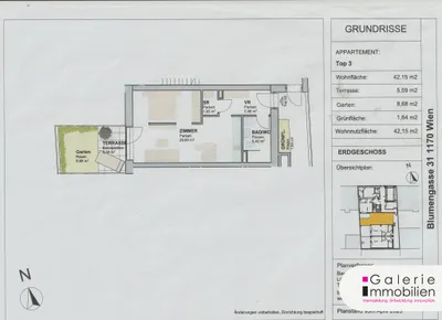 2-Zimmer-Wohnung kaufen in Wien – 43,01 m², € 366.538 – Bild 4 von 4