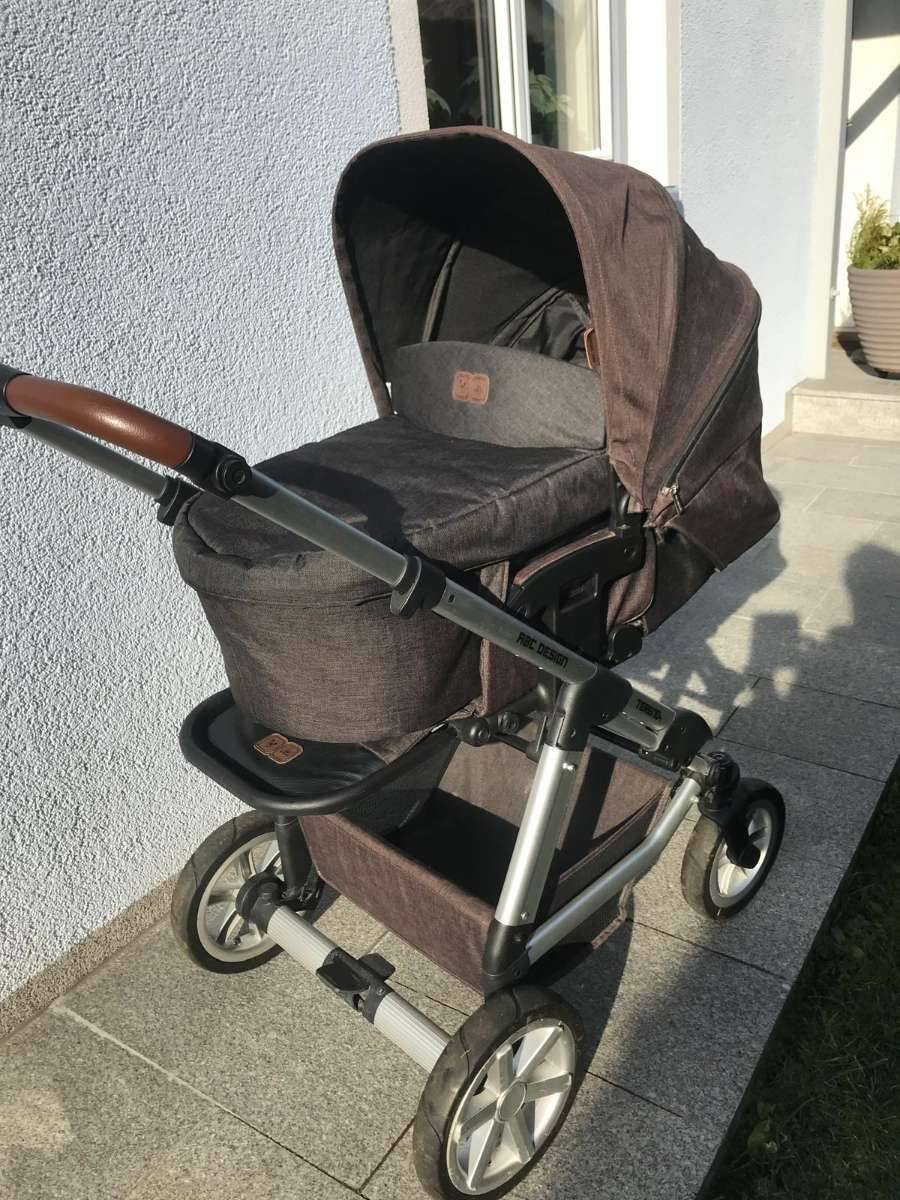 Kombi-Kinderwagen ABC Design Tereno 4 - inkl. Babywanne und Sportsitz,   100,- (5400 Hallein) - willhaben