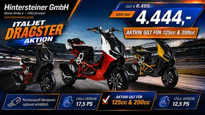 Italjet Dragster 200 ABS E5