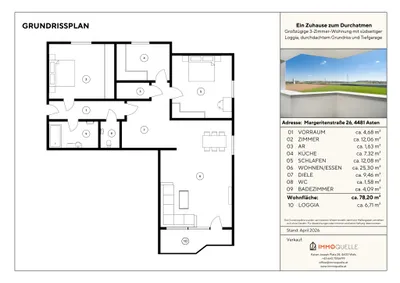 3-Zimmer-Wohnung kaufen in Linz Land – 84,91 m², € 207.000 – Bild 12 von 12