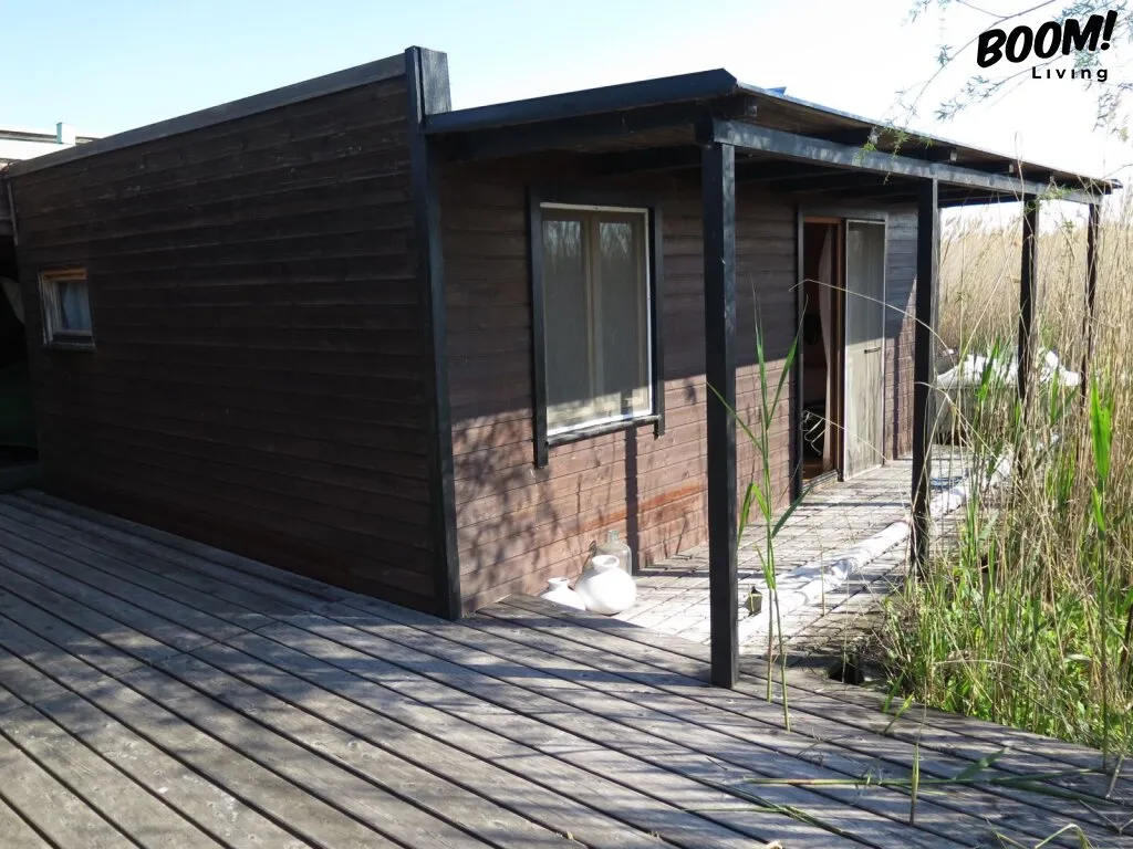 Seehütte inkl Dachterrasse mit Wasseranschluss mit Sicht auf Rust - Ansicht 2