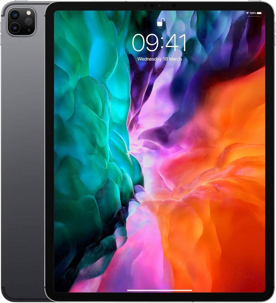 Apple iPad Pro 12,9Zoll (4. Gen) 2020 Space Grau | 256GB | Wi-Fi + Cellular | inkl. Magic Keyboard (1 Taste fehlt) | Zustand: Gut #569883