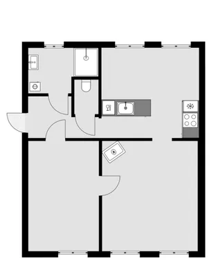 2-Zimmer-Wohnung mieten in Krems Land – 55,76 m², € 535 – Bild 10 von 10