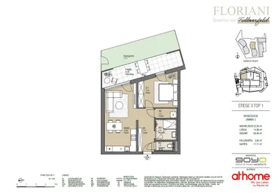 2-Zimmer-Wohnung kaufen in Tulln – 53,5 m², € 272.000 – Bild 22 von 22