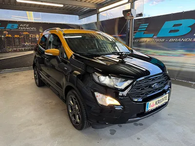 Ford EcoSport 1,0 EcoBoost ST-Line Iridium Schwarz