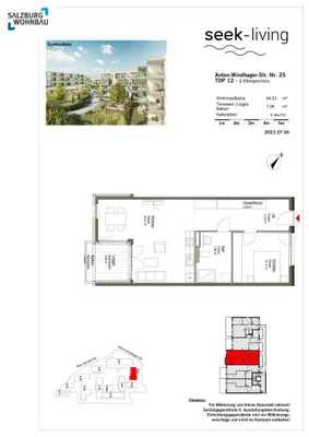 2-Zimmer-Wohnung mieten in Salzburg-Umgebung – 70 m², € 1.395 – Bild 8 von 10