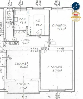 2-Zimmer-Wohnung kaufen in Krems Land – 60,7 m², € 179.000 – Bild 7 von 7