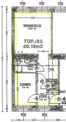 1-Zimmer-Wohnung mieten in Wien – 40,42 m², € 549 – Bild 9 von 11