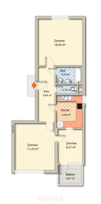 3-Zimmer-Wohnung kaufen in Linz – 67,25 m², € 230.000 – Bild 11 von 11