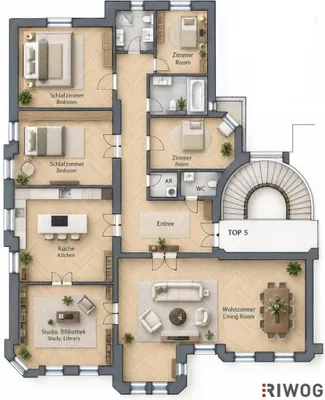 6-Zimmer-Wohnung kaufen in Wien – 200 m², € 1.890.000 – Bild 32 von 32