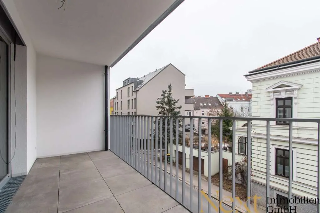 NEUBAU! Sonnige 3-Zimmer-Wohnung mit gemütlicher Loggia in Linz-Urfahr zu verkaufen! - Ansicht 3