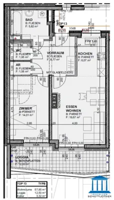 2-Zimmer-Wohnung mieten in Wiener Neustadt – 57,85 m², € 799 – Bild 26 von 30