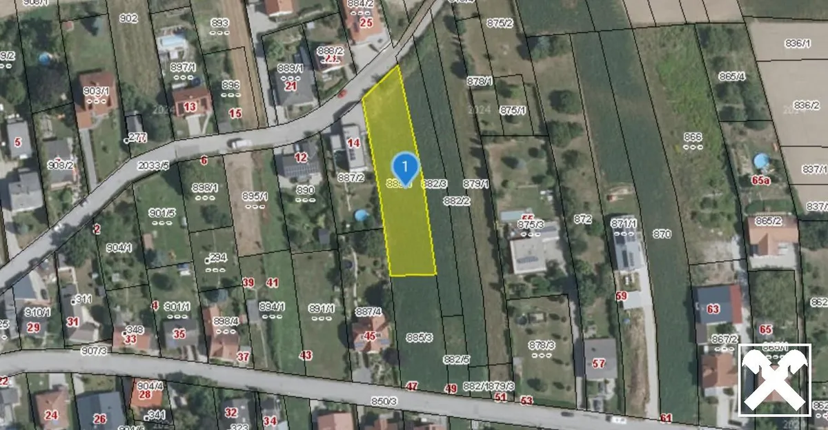 Baugrundstück in Bestlage Nähe Wolkersdorf/Weinviertel - Ansicht 3