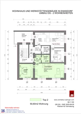 2-Zimmer-Wohnung mieten in Amstetten – 50,6 m², € 678 – Bild 24 von 24