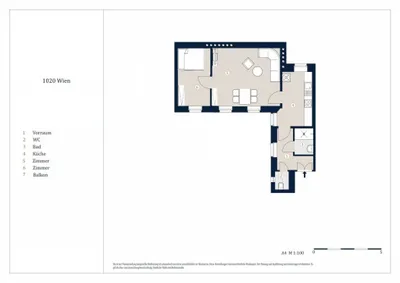 2-Zimmer-Wohnung kaufen in Wien – 45,88 m², € 229.000 – Bild 14 von 14