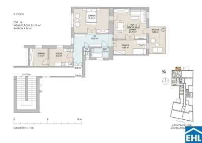 3-Zimmer-Wohnung kaufen in Wien – 85,59 m², € 659.000 – Bild 24 von 24