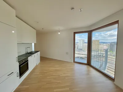 THE METROPOLITAN - 1,5 Zimmer Wohnung im 13.OG (Dachterrasse, Co-Working Bereich & Gym inklusive)