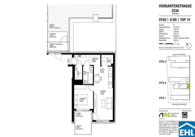 2-Zimmer-Wohnung mieten in Wien – 50,52 m², € 1.340 – Bild 14 von 14