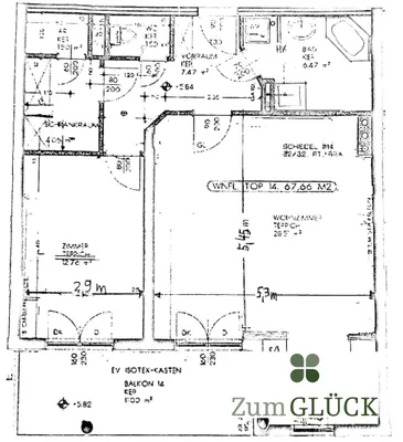 2-Zimmer-Wohnung mieten in Mödling – 67,7 m², € 1.095 – Bild 16 von 16