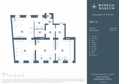 4-Zimmer-Wohnung kaufen in Wien – 132,01 m², € 699.000 – Bild 11 von 11