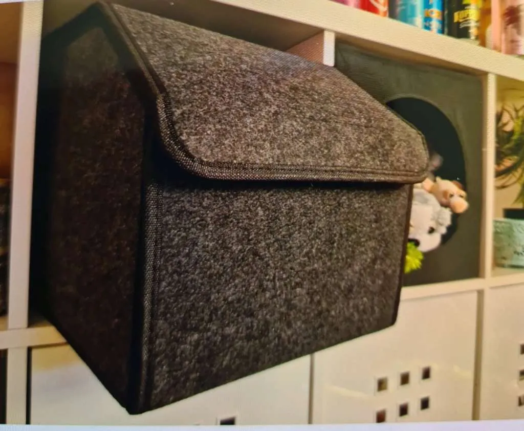 NEU Box Fürs Auto oder passt genau in ikea kallax oder expedit wie lekmann aus filz Verstauen Kiste organizer, € 12,99 (9500 Dobrova)