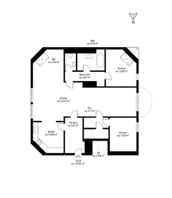 3-Zimmer-Wohnung kaufen in Wien – 115 m², € 748.000 – Bild 11 von 12
