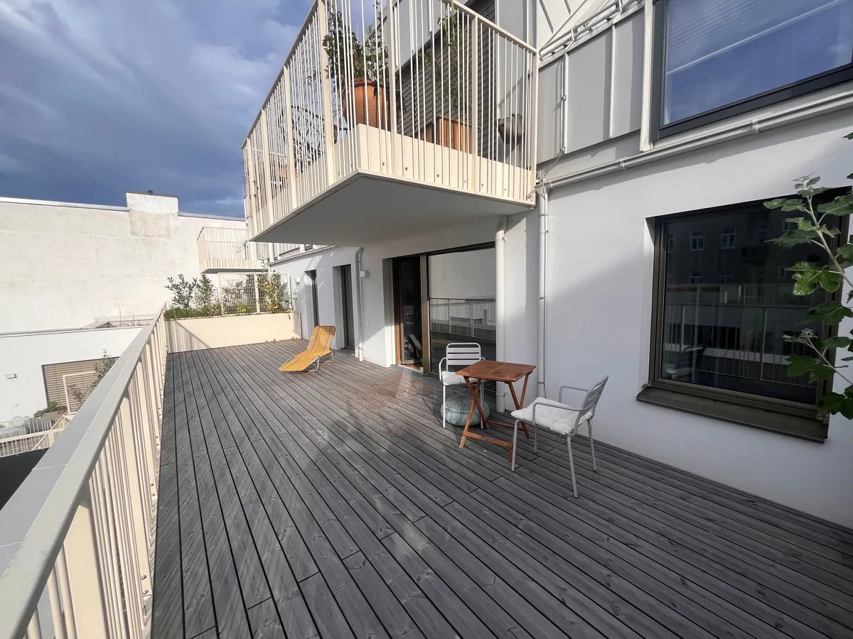 Terrassentraum im 7. Bezirk nahe Mariahilfer Straße, Wien