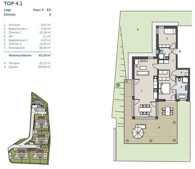 3-Zimmer-Wohnung kaufen in Vöcklabruck – 83,3 m², € 829.167 – Bild 16 von 16