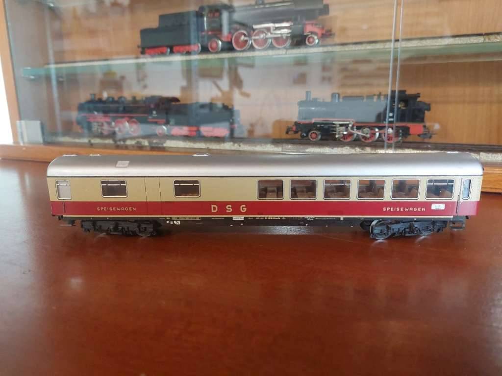 LEW294) Märklin 4297 TEE Restaurantwagen der DB, H0, AC, EVP - Modellbahn Rhein-Main
