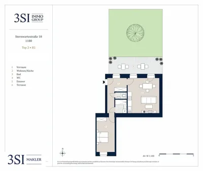 2-Zimmer-Wohnung kaufen in Wien – 51,34 m², € 399.000 – Bild 8 von 8
