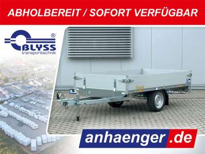 Blyss neu! Hochlader Anhänger Eduard 750kgGG 251x145x30cm Anhänger