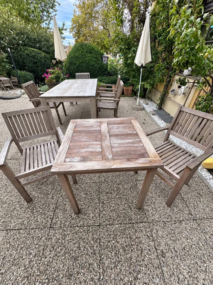 Gartenmöbel Teakholz, € 300,- (9312 Gaming)