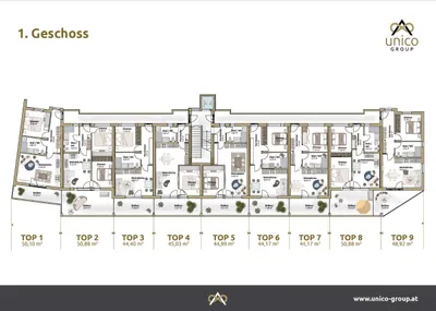 2-Zimmer-Wohnung mieten in Graz-Umgebung – 50 m², € 840 – Bild 26 von 29