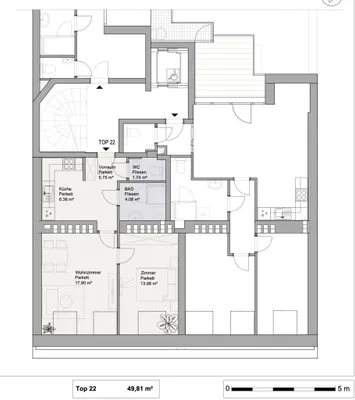 2-Zimmer-Wohnung kaufen in Wien – 49,81 m², € 249.000 – Bild 10 von 10