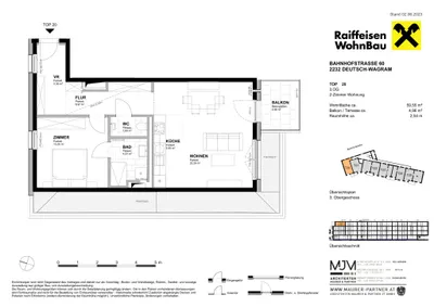 2-Zimmer-Wohnung kaufen in Gänserndorf – 59,55 m², € 336.300 – Bild 17 von 17