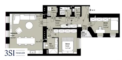 2-Zimmer-Wohnung kaufen in Wien – 88,46 m², € 925.000 – Bild 12 von 12