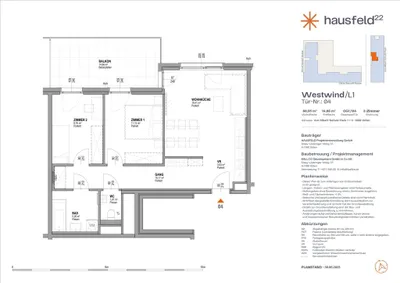 3-Zimmer-Wohnung mieten in Wien – 60,95 m², € 1.180 – Bild 40 von 40
