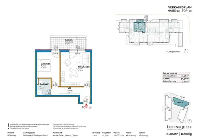 2-Zimmer-Wohnung kaufen in Linz – 51,38 m², € 254.867 – Bild 7 von 7